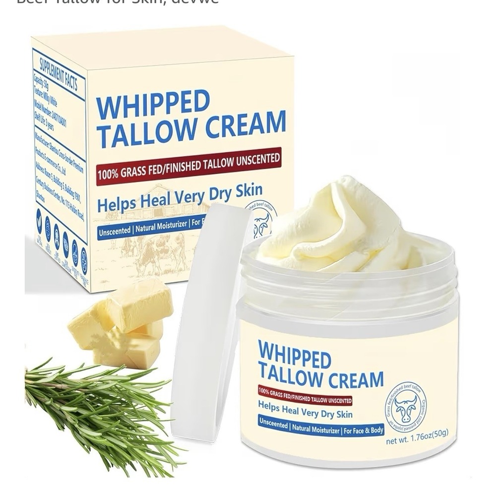 Beef Tallow For Skin , Devwe Very Dry Skin